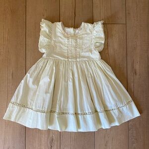 Noralee Isla Dress Cream Size 6